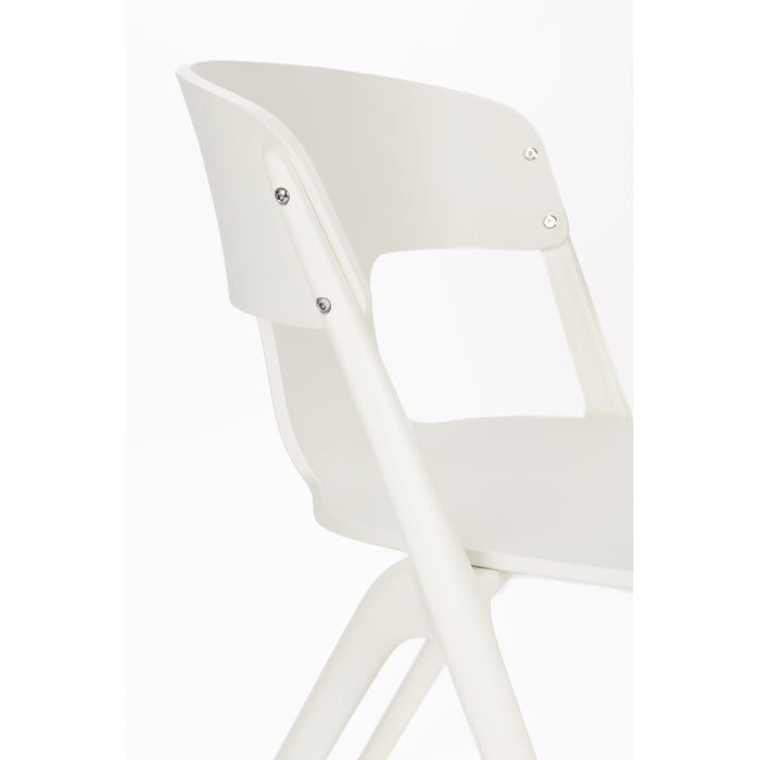 Zuiver Horizon Tuinstoelen Off-White - Set van 4