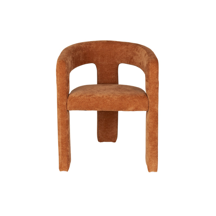 Housecraft Living Valentin Eetkamerstoel Oranje - Set van 2