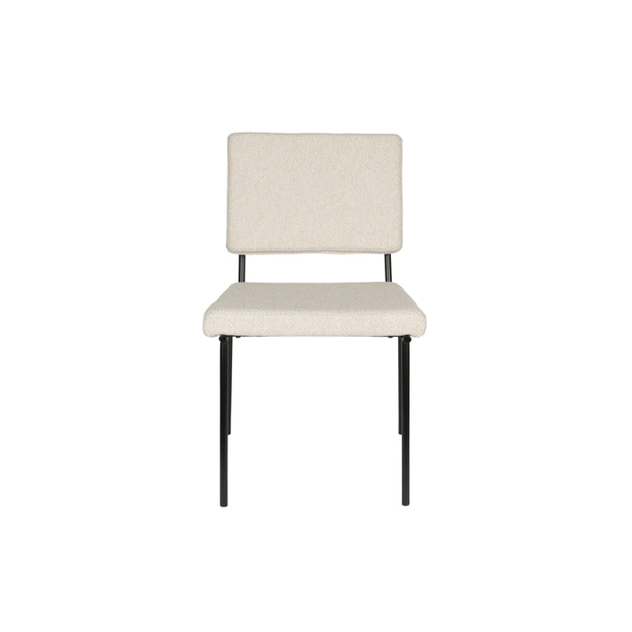 Zuiver Fellow Eetkamerstoelen Off-White - Set van 2 - Off White