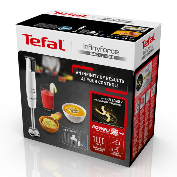 Tefal HB9441 InfinyForce 4-in-1 Staafmixer