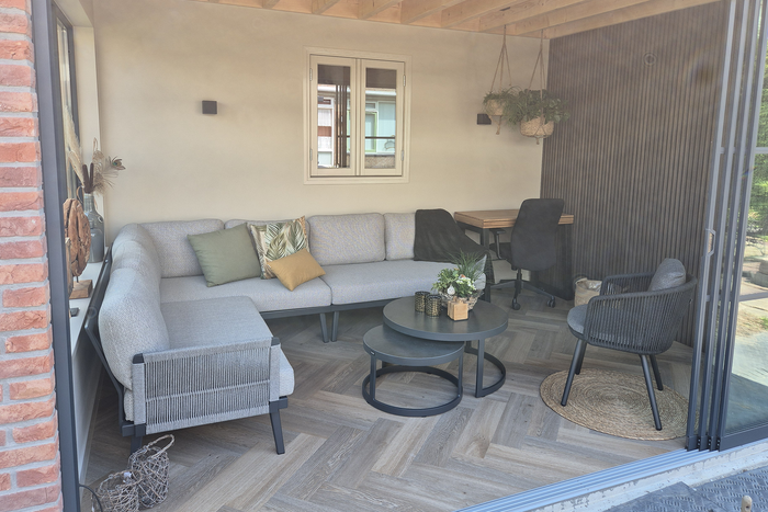 VDG Durban|Rhodos loungeset - hoekbank - 3-delig