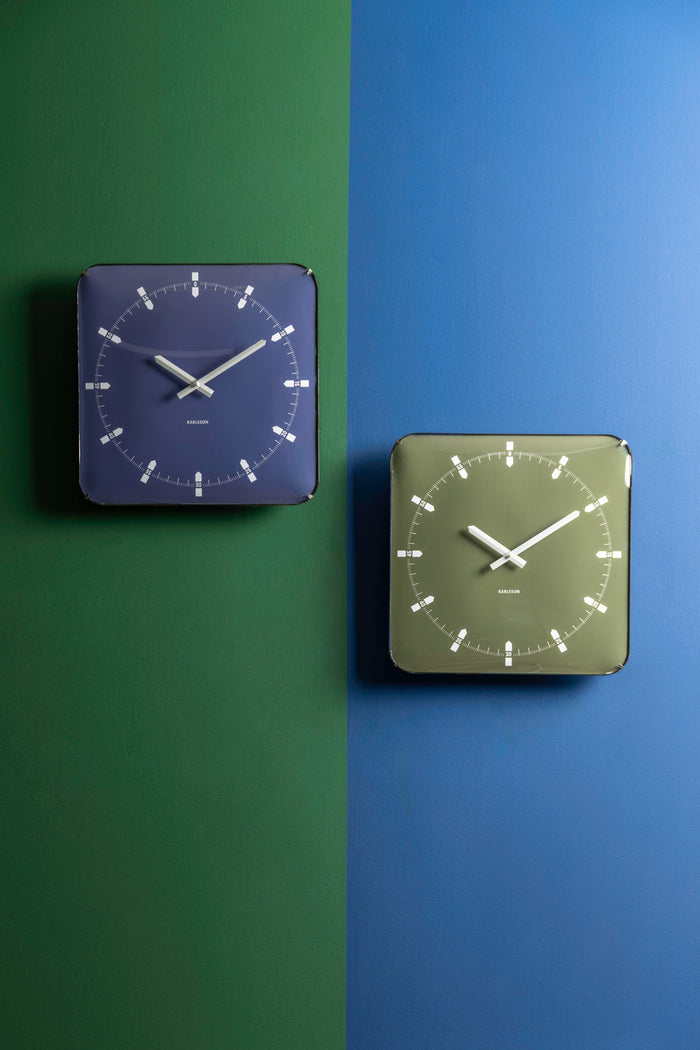 Karlsson - Wall Clock Sucinto Dome Square