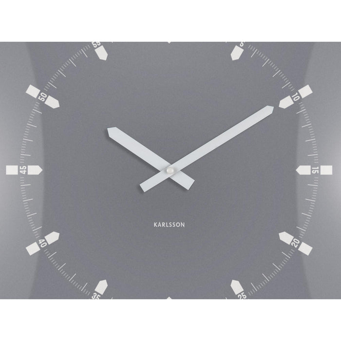 Karlsson - Wall Clock Sucinto Dome Square