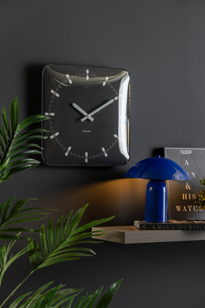 Karlsson - Wall Clock Sucinto Dome Square