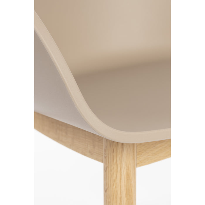 Zuiver Void Eetkamerstoelen Eiken Beige| Bruin - Set van 2