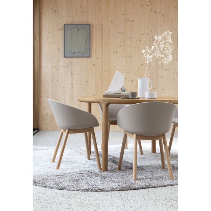 Zuiver Void Eetkamerstoelen Eiken Beige| Bruin - Set van 2