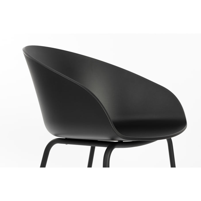 Zuiver Void Eetkamerstoelen Zwart - Set van 2