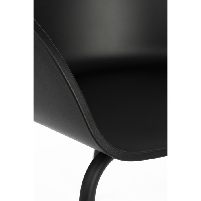 Zuiver Void Eetkamerstoelen Zwart - Set van 2