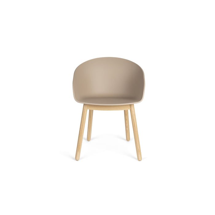 Zuiver Void Eetkamerstoelen Eiken Beige| Bruin - Set van 2