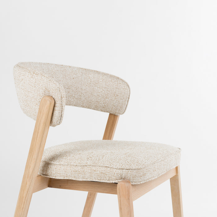 Zuiver Bright Eetkamerstoel - Beige