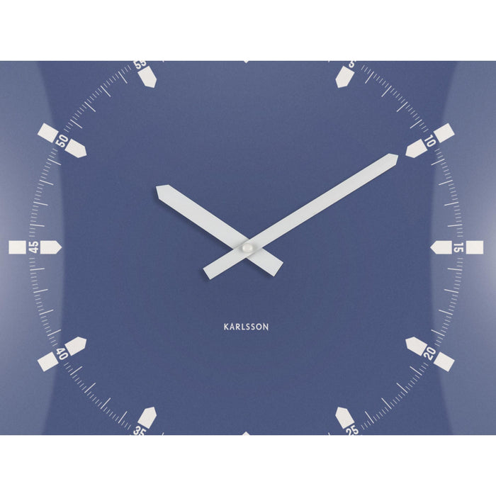 Karlsson - Wall Clock Sucinto Dome Square