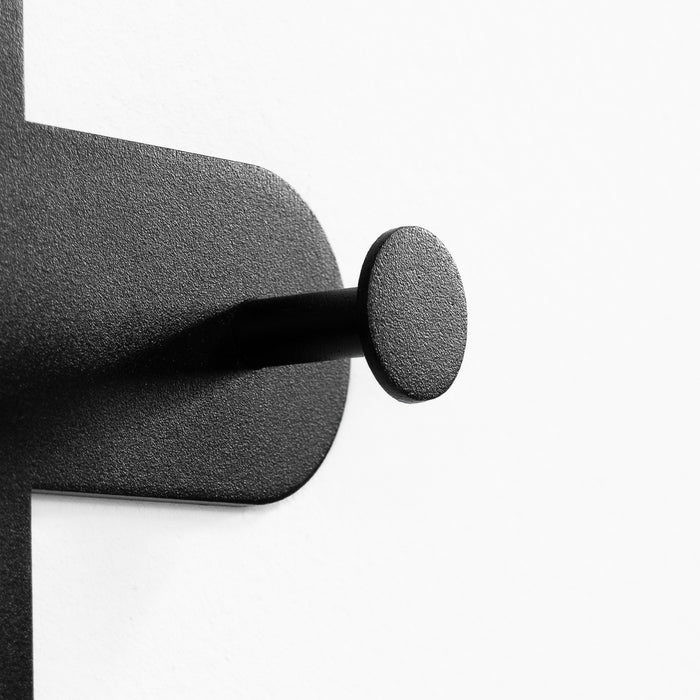 Spinder Design kapstok Frondo - Zwart - 9 haken