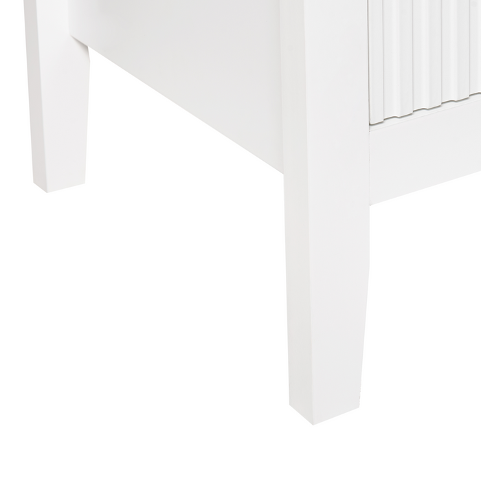 Beliani - ASSISI - Dressoir 6 lades - Wit - MDF