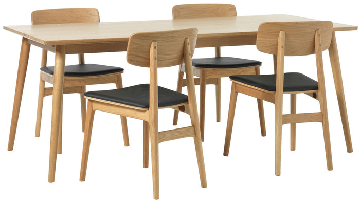 Hygge Interiors Barrali Eettafel 190 x 90 cm Eiken