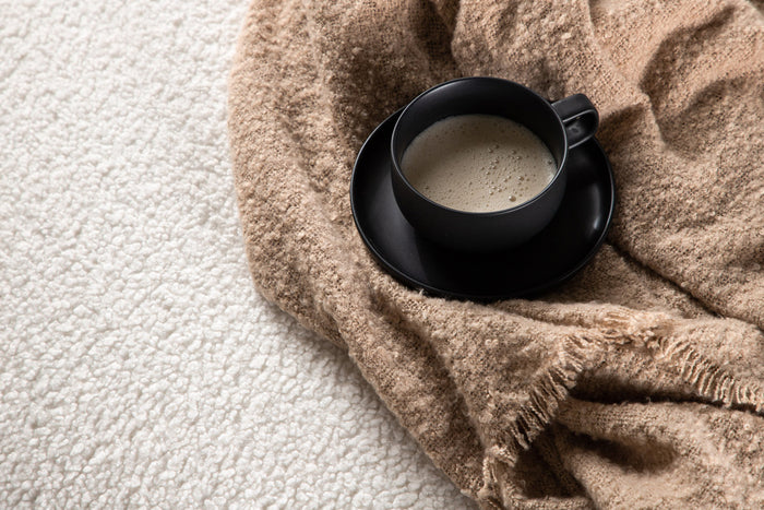 Fjôrd - Loveseat Wit Teddy - 118x118x72cm - Kelso