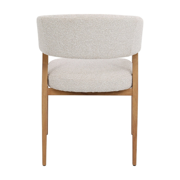 DÉJA Living - Eetkamerstoel Beige|Naturel - Fureso - Set van 2