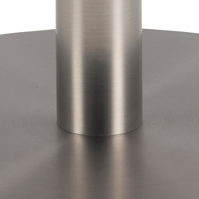 by fonQ Marble Salontafel Marmer - Ø 80 - Wit / Chroom