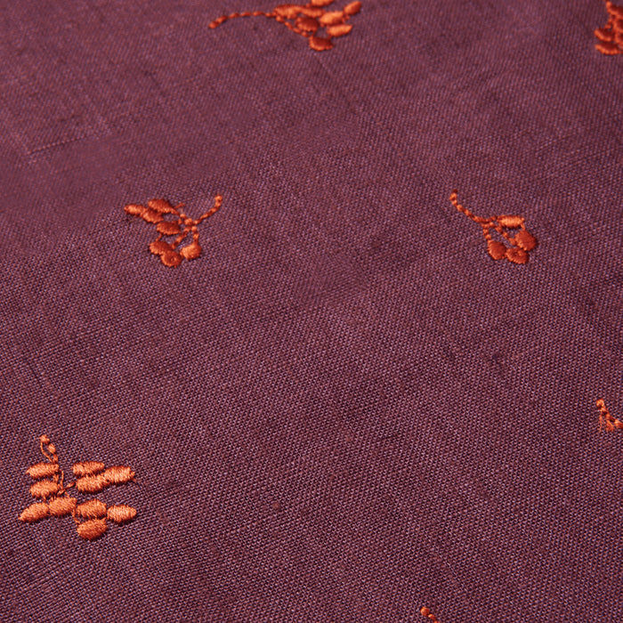 Ferm Living Baies Tafelkleed Loper - Dark Grape / Picante