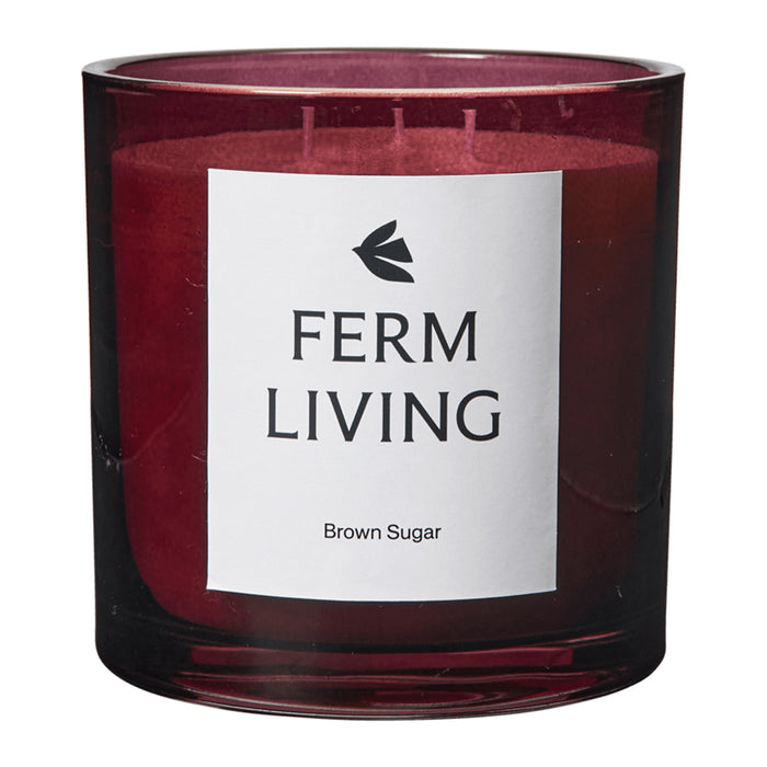 Ferm Living Vitto Geurkaars - Ø 12 cm - Dark Grape