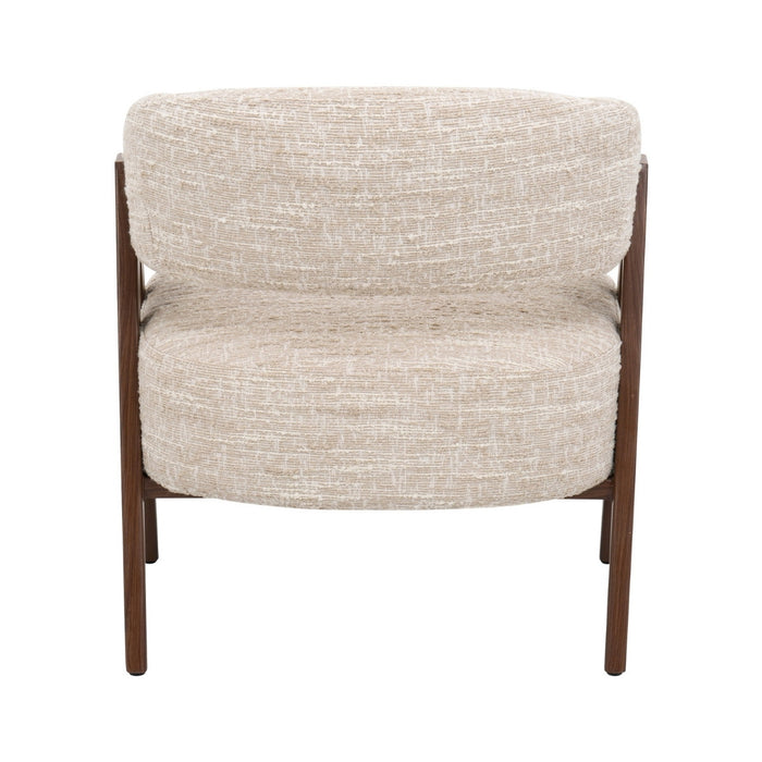 DÉJA Living - Fauteuil Beige|Walnoot - 67x64x72cm - Fly