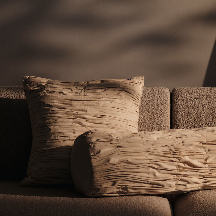 Ferm Living Falda Smocked Sierkussen - 50 x 50 cm