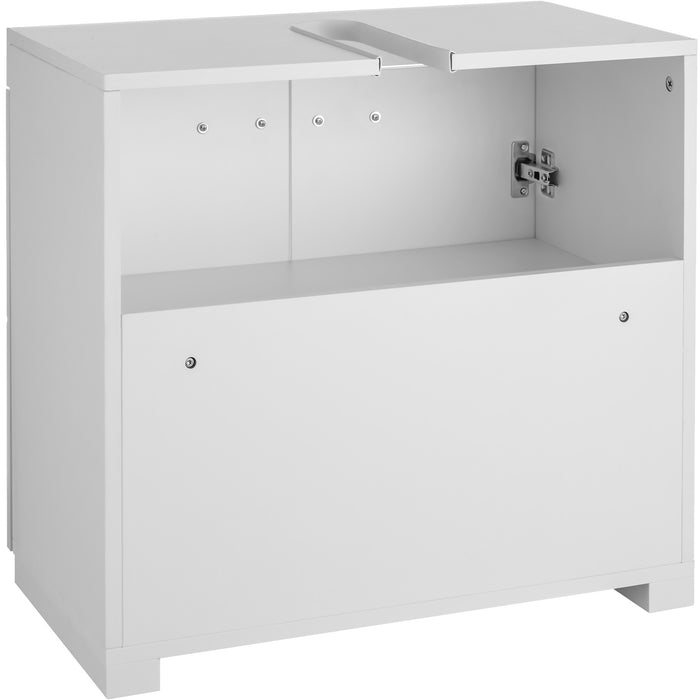 tectake® Wastafelonderkast Idris, 2 vakken, draagkracht 35 kg