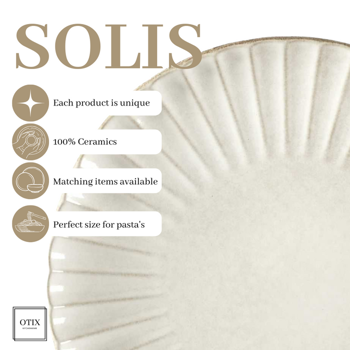 OTIX Serviesset 12-delig Bordenset 6-persoons Ontbijtborden Dinerbo...