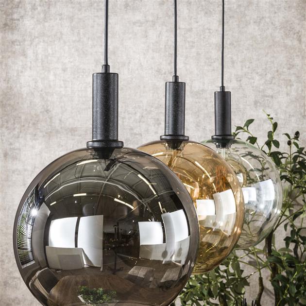 Giga Meubel - Hanglamp 3-lichts - 115x30x150cm - Sfera