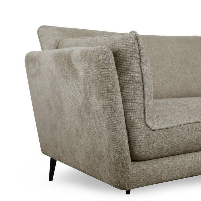 Giga Meubel - Fauteuil Beige Stof - 119x92x84cm - Bari