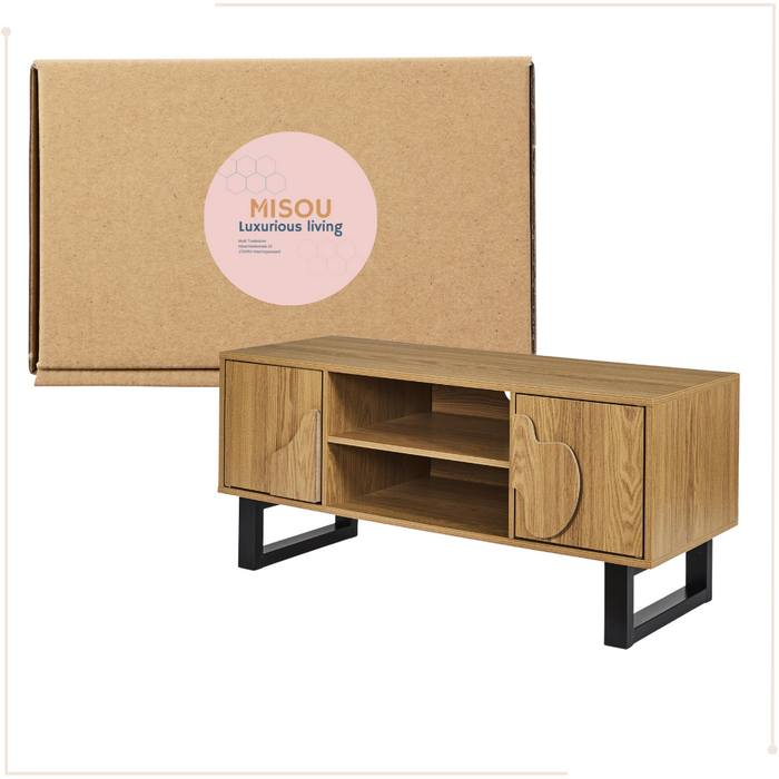 MISOU Calypso TV Meubel Kast met Opbergruimte Wandmeubel TV Stand H...