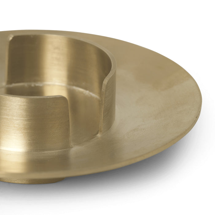 Ferm Living Block Kandelaar - Brass