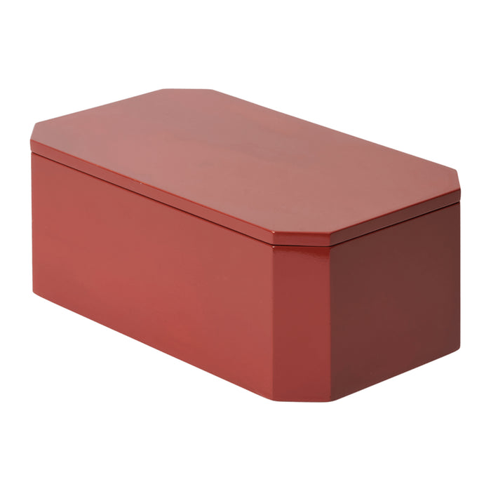 Ferm Living Nova Opbergdoos - B 15 cm - Picante Red