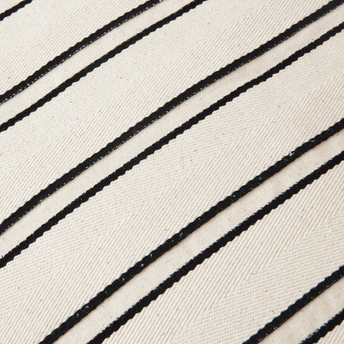 Ferm Living Twill Sierkussen - Cilinder 60 x 20 cm - Off-White