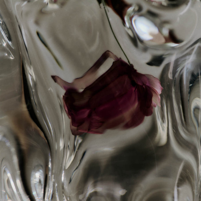 Ferm Living Virelle Vaas - H 18 cm - Transparant