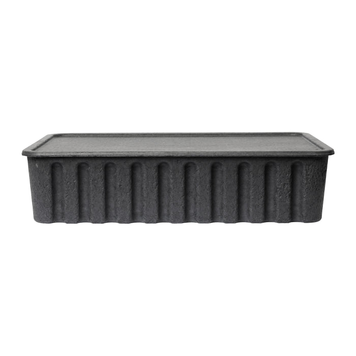 Ferm Living Paper Pulp Opbergdoos EL - Charcoal