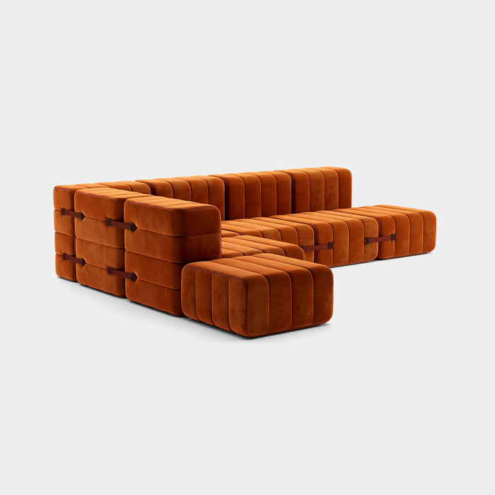 Curt-Set 12 - Barcelona - Russet (Rood)