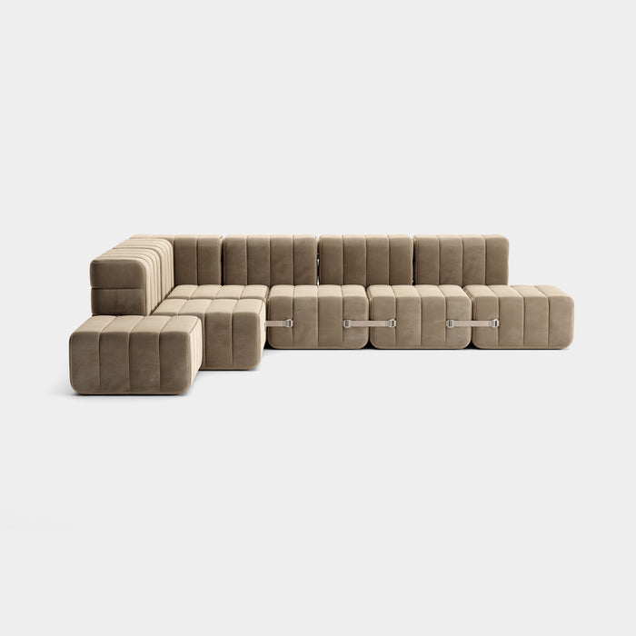 Curt-Set 12 - Barcelona - Vole - (Grey | Brown)