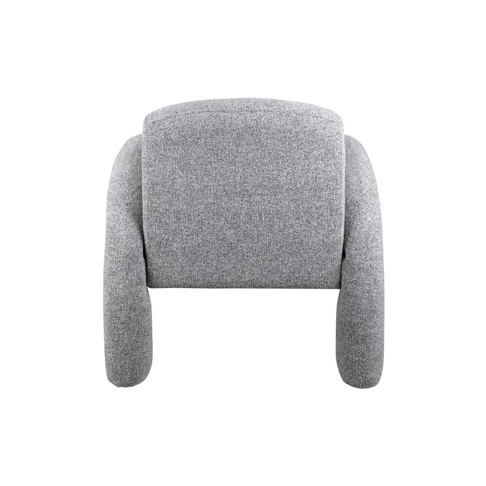 Leitmotiv Stoel Brazo Melange - Grijs - 88x74x74cm