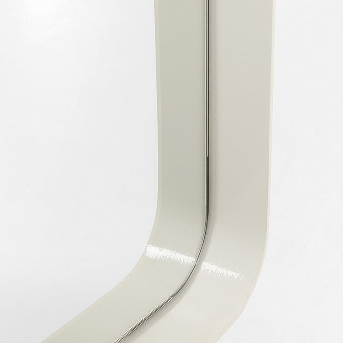 Kare Design Curve spiegel - rechthoekig - beige - 200x70cm