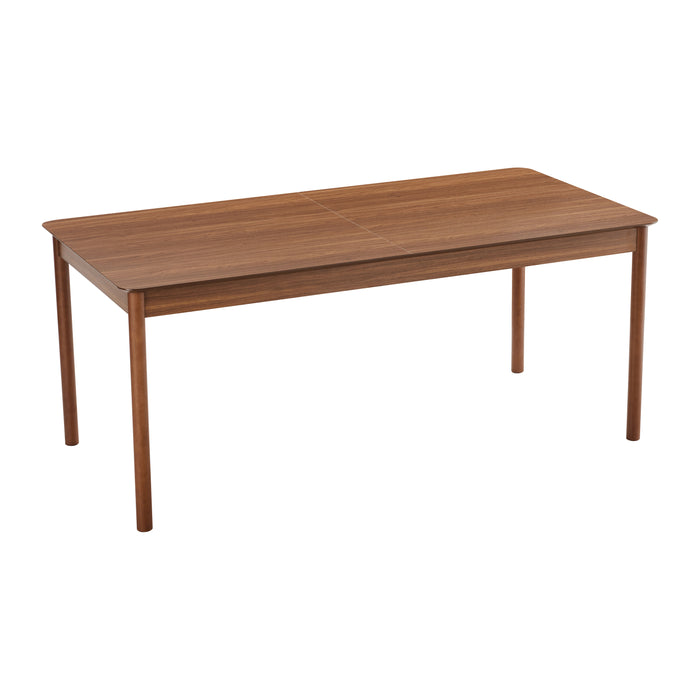 by fonQ Frisk Eettafel Uitschuifbaar 180/230 x 90 cm - Walnoot