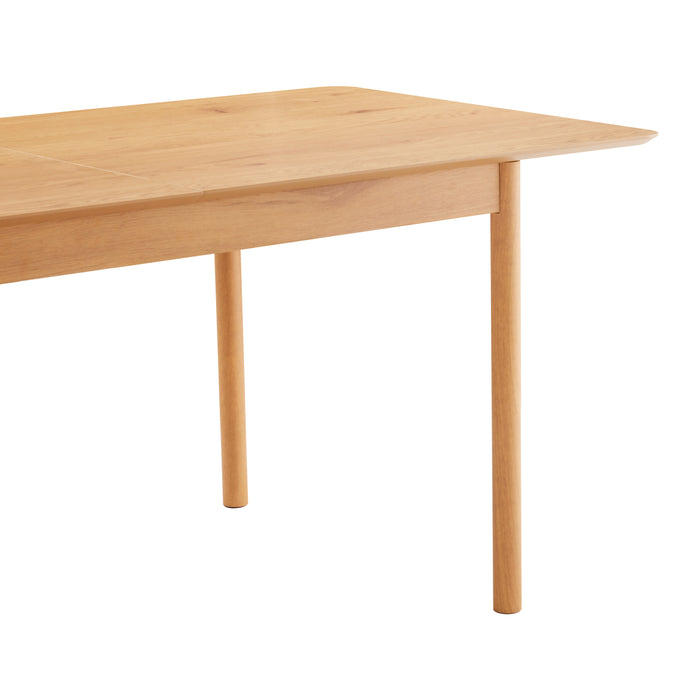 by fonQ Frisk Eettafel Uitschuifbaar 180/230 x 90 cm - Eiken
