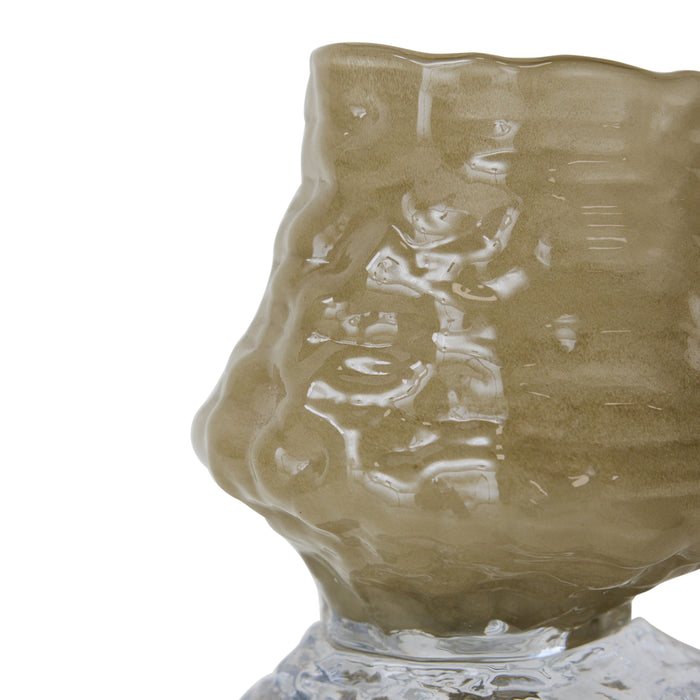 HKliving Brut Vaas - Sage