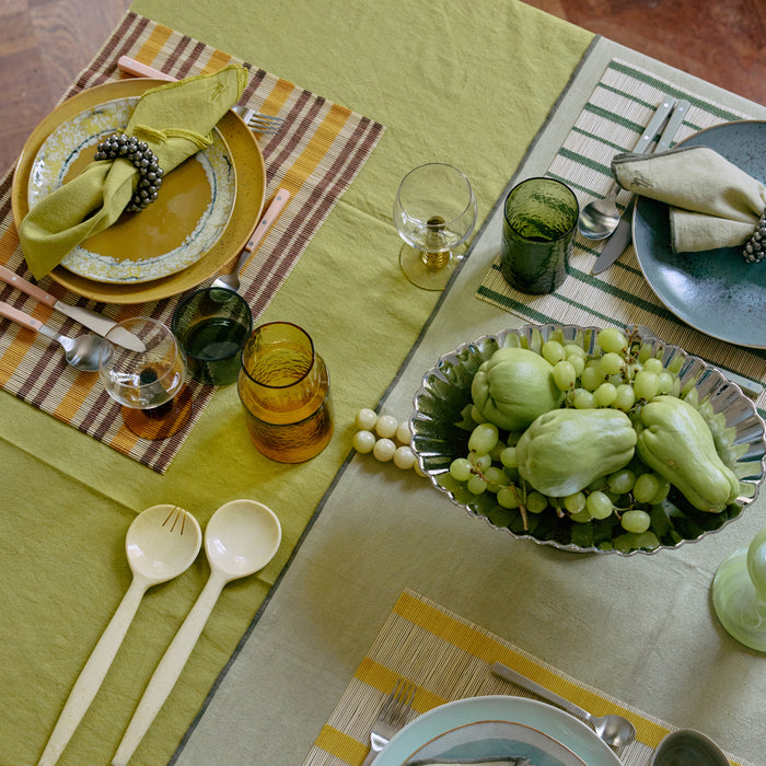 HKliving Ease Tafelkleed 140 x 220 cm - Dune