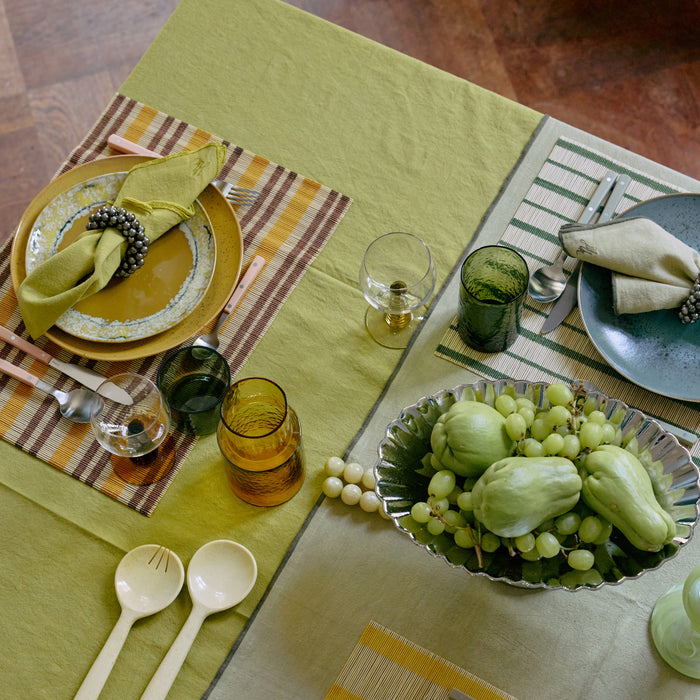 HKliving Ease Tafelkleed 160 x 300 cm - Dune