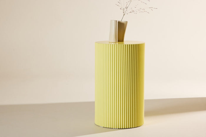 Rebellenclub Graus Bijzettafel - ¿31 cm - Geel