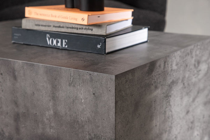 Rebellenclub Tusani Salontafel - 80 x 60 cm - Grijs Betonlook