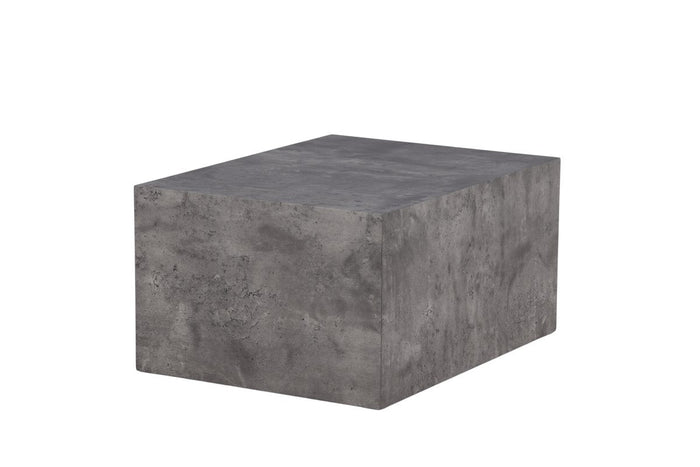 Rebellenclub Tusani Salontafel - 80 x 60 cm - Grijs Betonlook