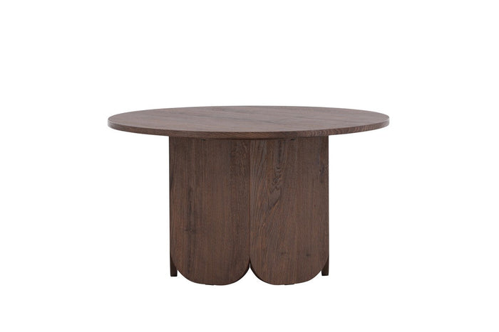 Rebellenclub Yune Salontafel - ø80 cm - Bruin