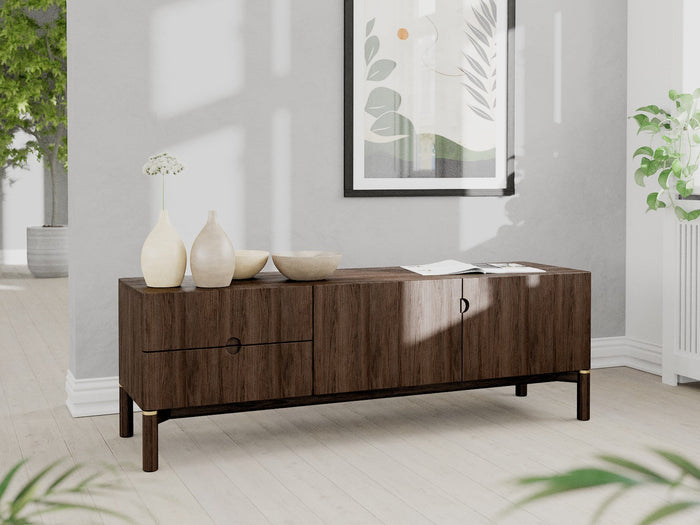 Rebellenclub Tulum TV-Meubel - Donkerbruin