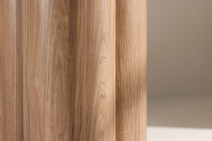 Rebellenclub Grenaa Eetkamertafel - ø110cm - Lichtbruin